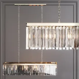 Restoration hardware odeon rhys clear glass